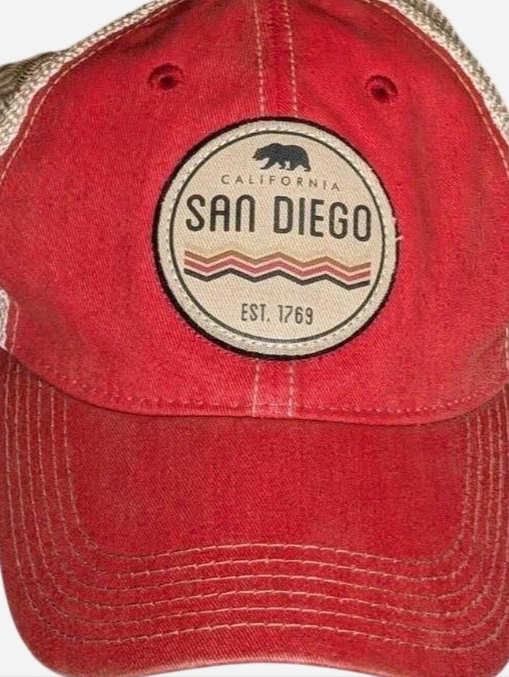 Legacy San Diego California Trucker Hat Cap OSFM EUC